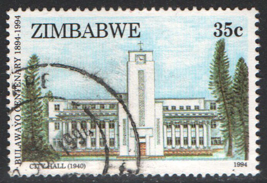 Zimbabwe Scott 702 Used